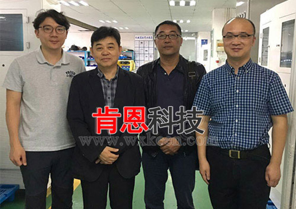 <b>韩国FST公司莅临我公司指导</b>